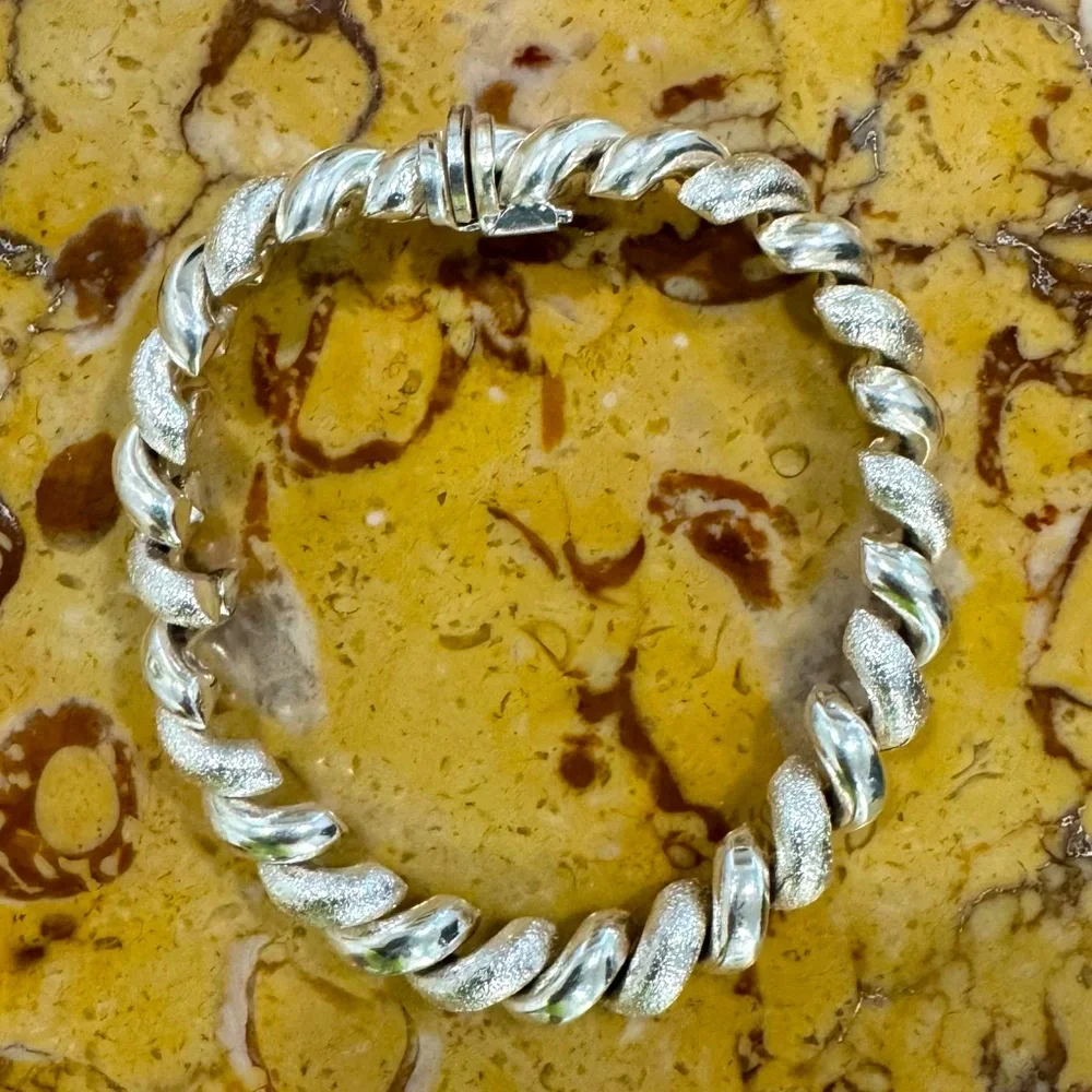 Vintage San Marco / Macaroni Bracelet - Picture 2 of 8